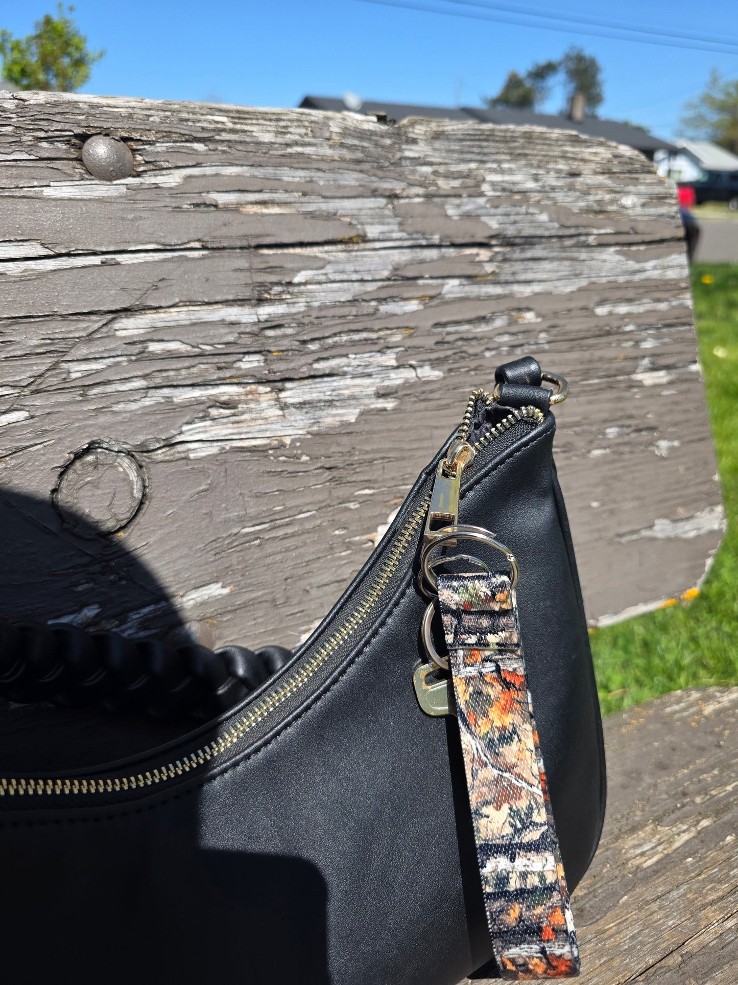 Mountaineer Orange Glow Key Fob, Perfect for backpack or purse. Outdoor Fashion