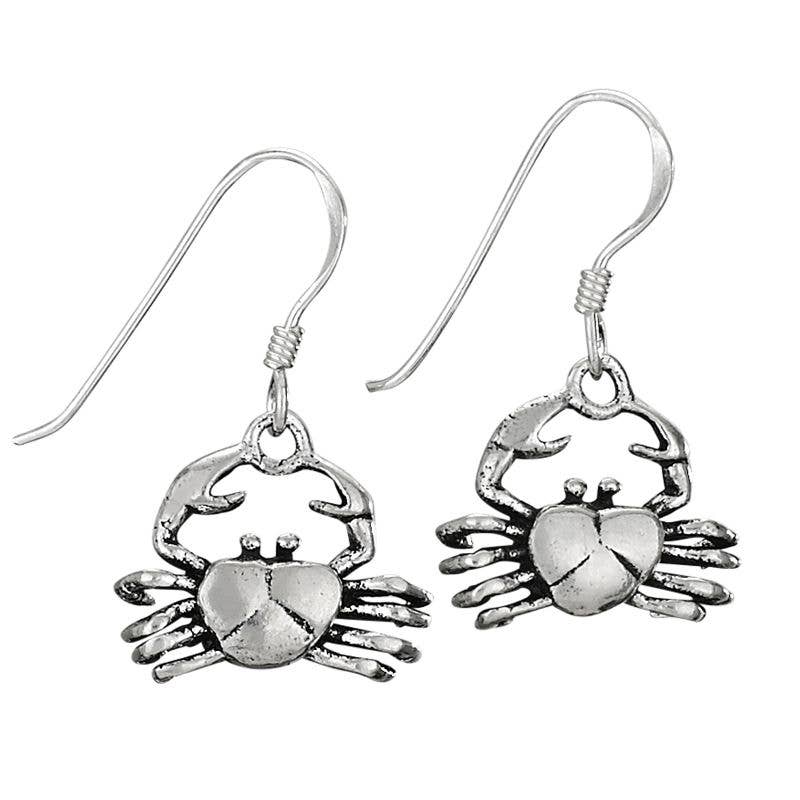 Crab Bay Sterling Silver Earrings