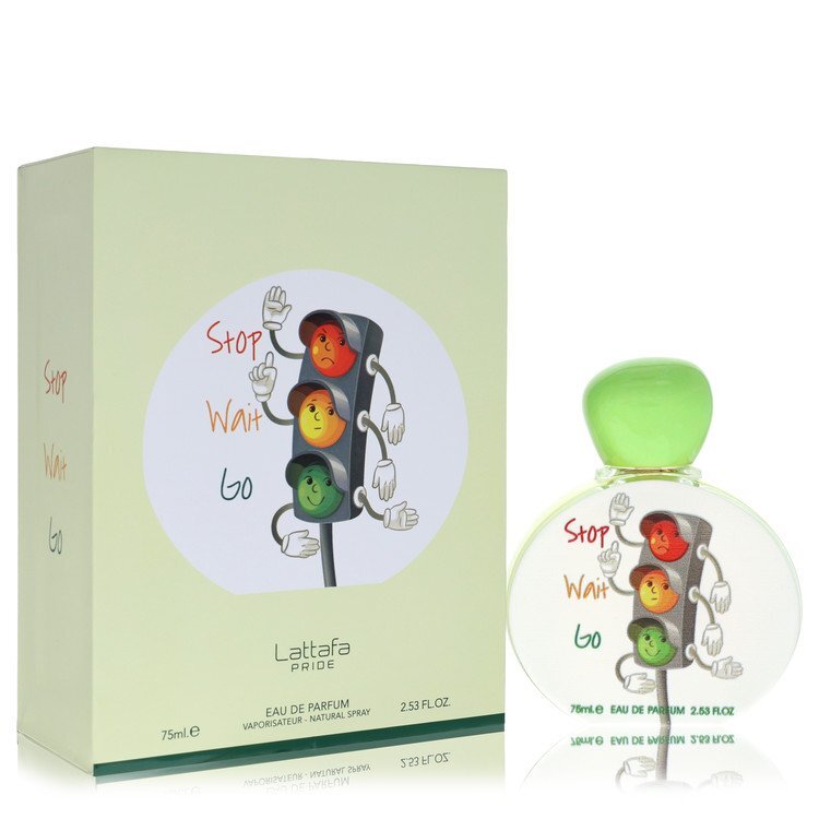Lattafa Pride Stop Wait Go by Lattafa Eau De Parfum Spray (Unisex) 2.5 oz (Men)
