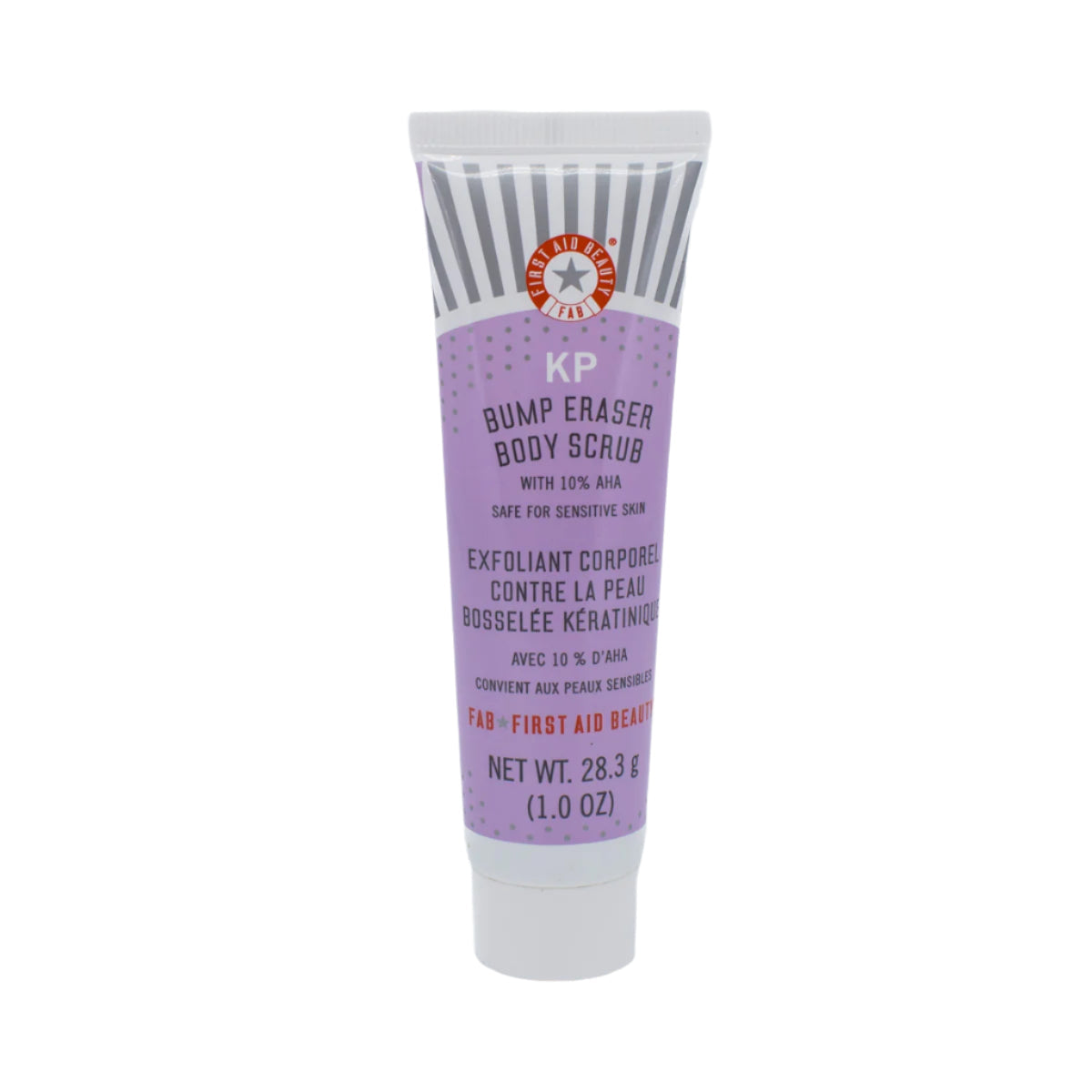 FIRST AID BEAUTY KP Bump Eraser Body Scrub with 10% AHA 1oz - Imperfect Box