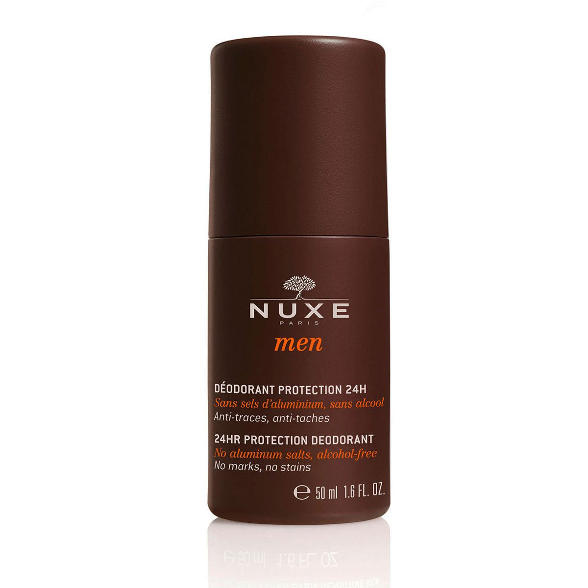 Nuxe Men 24HR Protection Deodorant - 24-Hour Odor Protection, Aluminum-Free, Paraben-Free, Natural Deodorant for Men