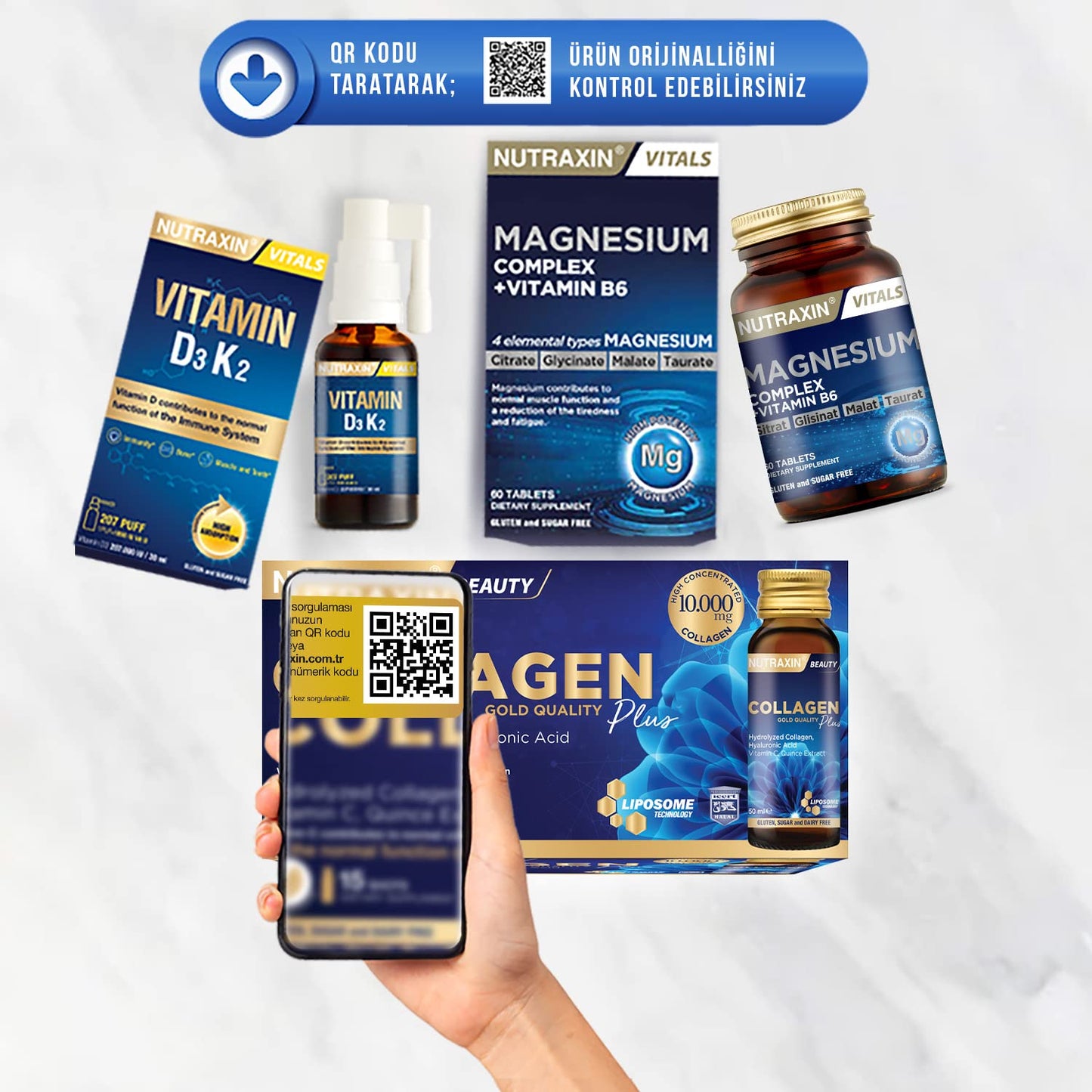 Nutraxin Magnesium Complex Food Supplement