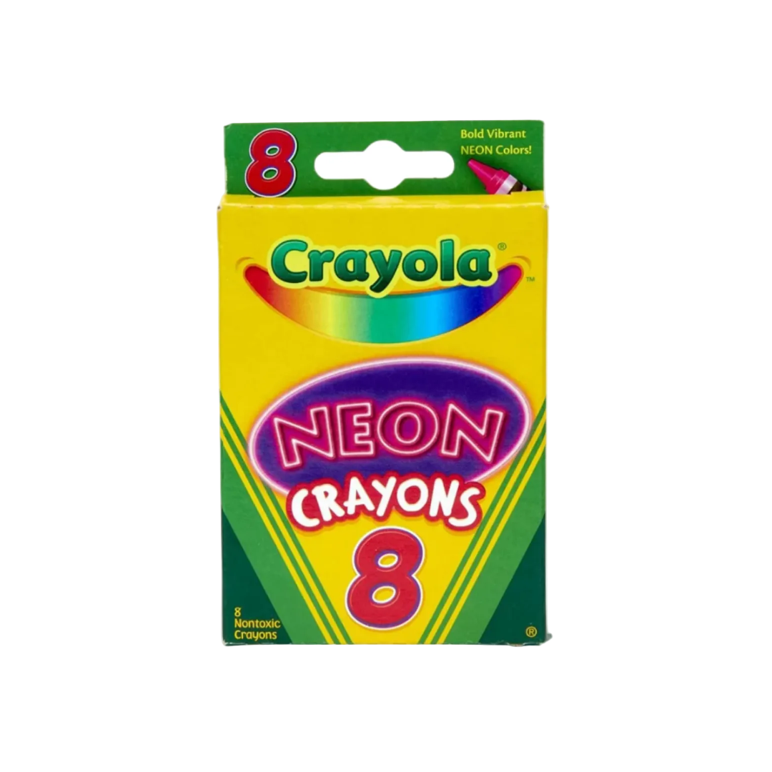 Crayola Neon Crayons (8 pack)