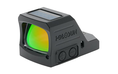 Holosun Technologies 507COMP X3 - Green Dot - Open Pistol Sight - 2 MOA Dot with 32 MOA Circle - RMR Footprint - 1X Magnification - Anodized Finish - Black