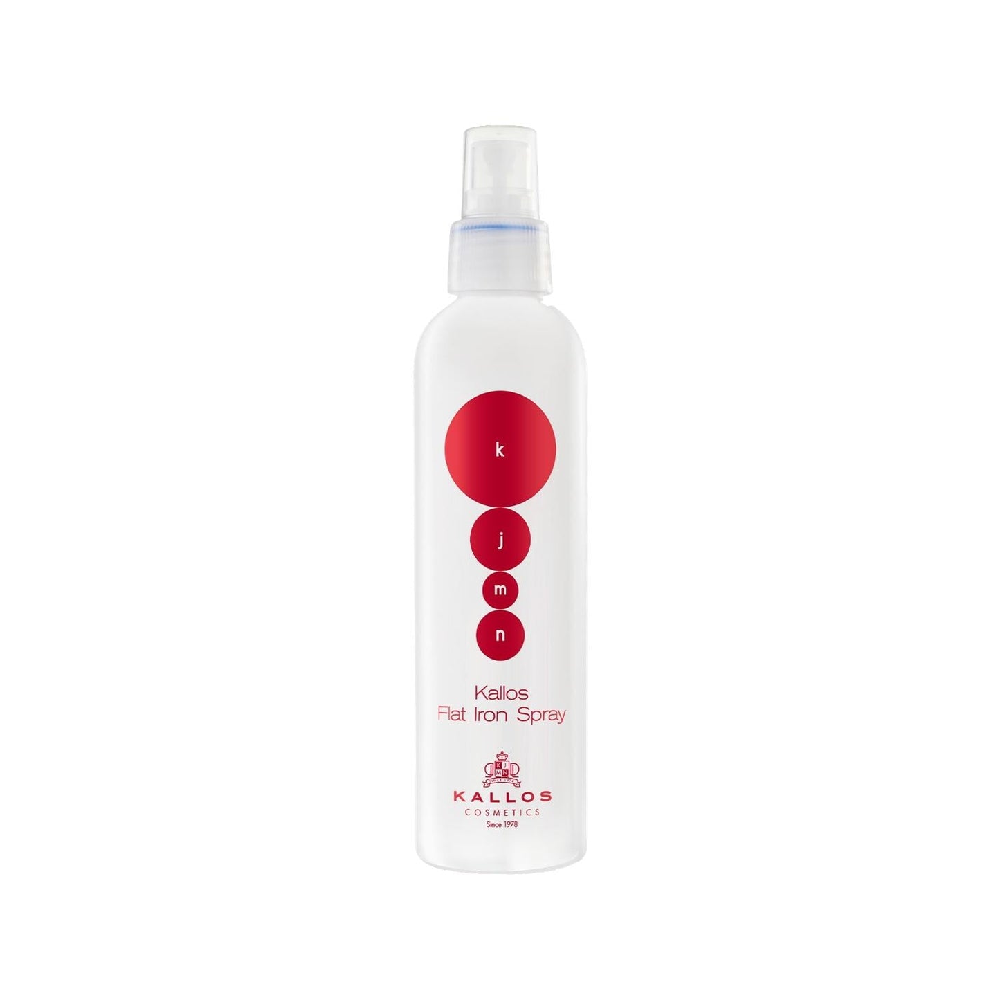 Kallos Cosmetics Heat Protective Hair Spray for Flat Irons - 200ml, Reduces Damage, Easy Styling