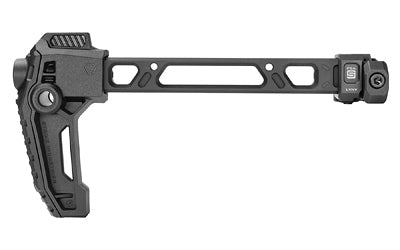 Strike Industries FSA Single Side Folding Stock - Fits 1913 Interfaces - Matte Finish - Black