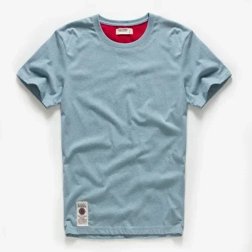 Men's T-shirt Men's clothing Causal Cotton Basic Tshirt Male streetwear Short sleeve tee Man Y2k Tops Oversized Graphic T-shirts