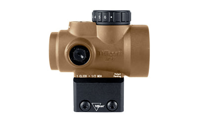Trijicon MRO SD - Red Dot - 25mm Objective - 2 MOA Dot - Anodized Finish - Coyote Brown - Full Co-Witness Mount
