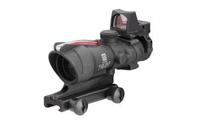 Trijicon ACOG - 4X32mm - Dual Illuminated Green Chevron .223 Reticle - TA51 Mount - 3.25 MOA RMR Type 2 - Matte Black Finish