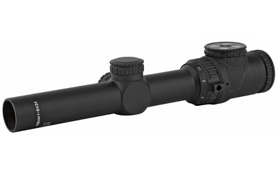 Trijicon AccuPoint 1-6x24mm Riflescope Standard Duplex Crosshair with Green Dot - 30mm Tube - Matte Black - Capped Adjusters