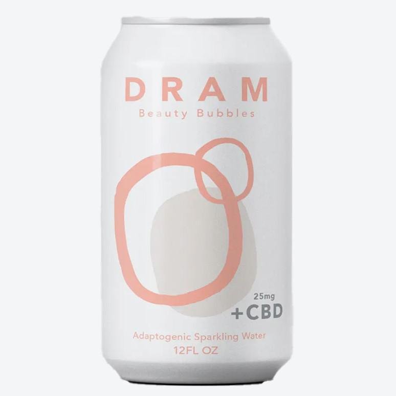 DRAM Apothecary - 'Beauty Bubbles' Adaptogenic Sparking Water +CBD (12OZ)