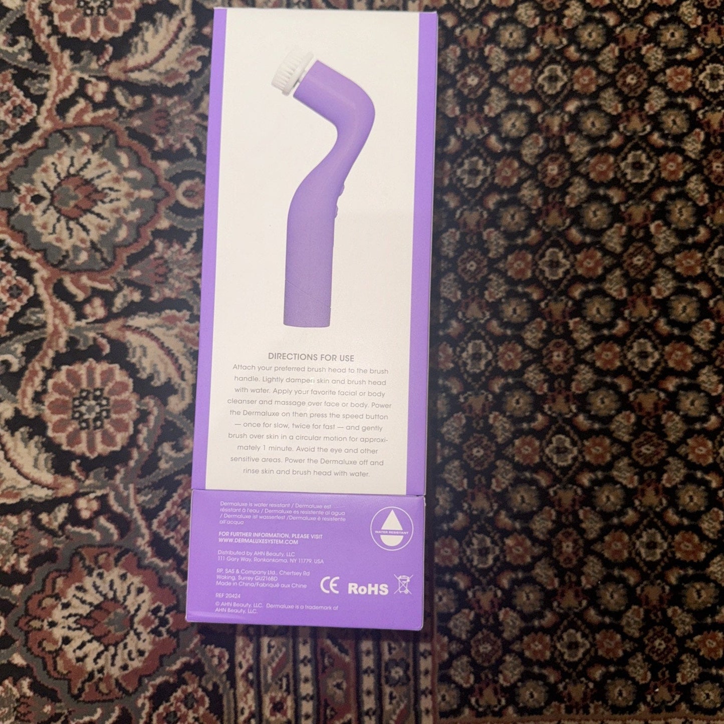 Dermaluxe Advance Cleansing System, 2 Speeds, 4 Cleansing Heads