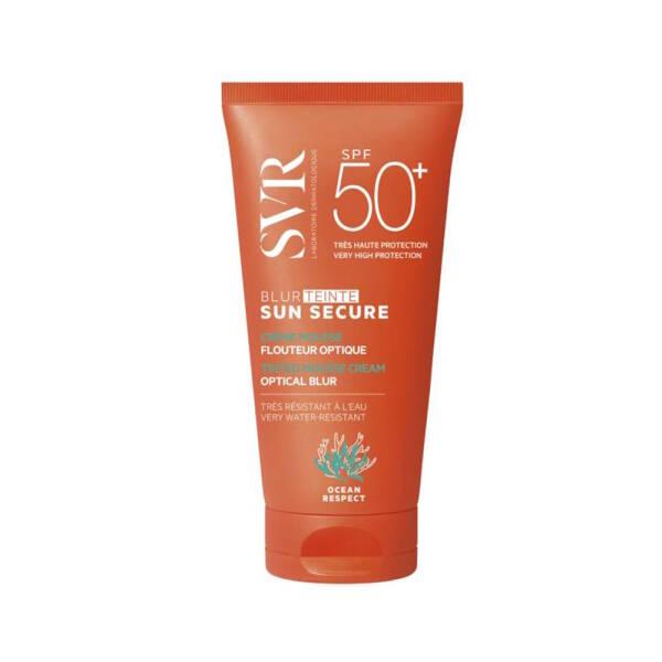 SVR Tinted Sunscreen Mousse SPF50+ - Natural Finish, UVA & UVB Protection - 1.69 fl oz