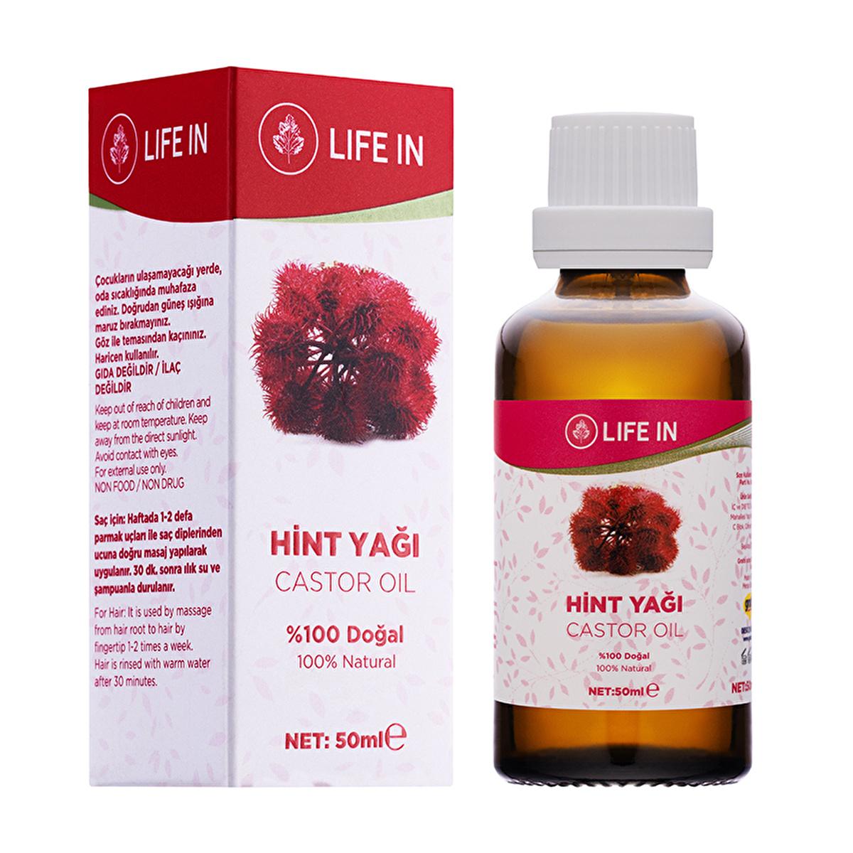 Life In Hint Yağı Hair Care Oil - 50ml Natural Nourishment for Healthier Hair