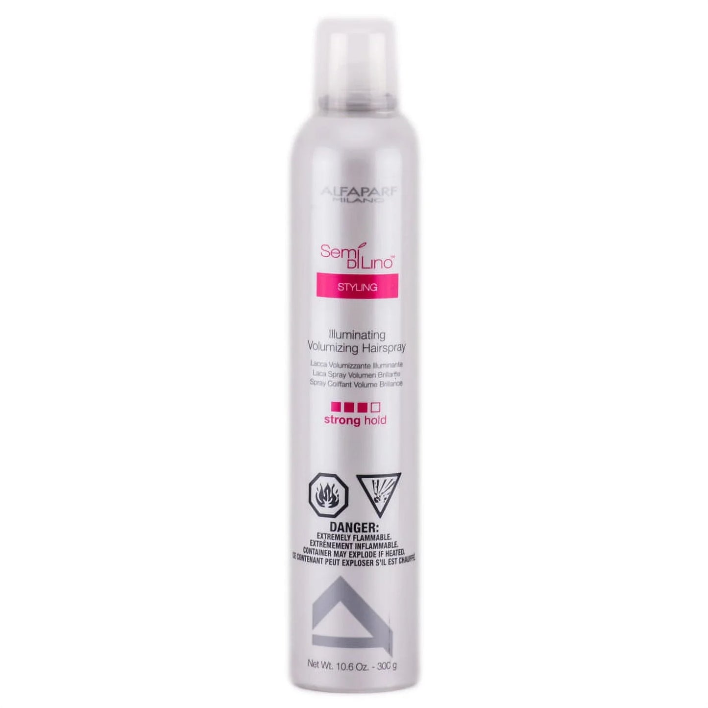 Alfaparf Semi di Lino Illuminating Hairspray, Strong Hold, 10.6 oz