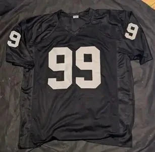 Warren Sapp Signed Black Custom Jersey (Fivestar COA)