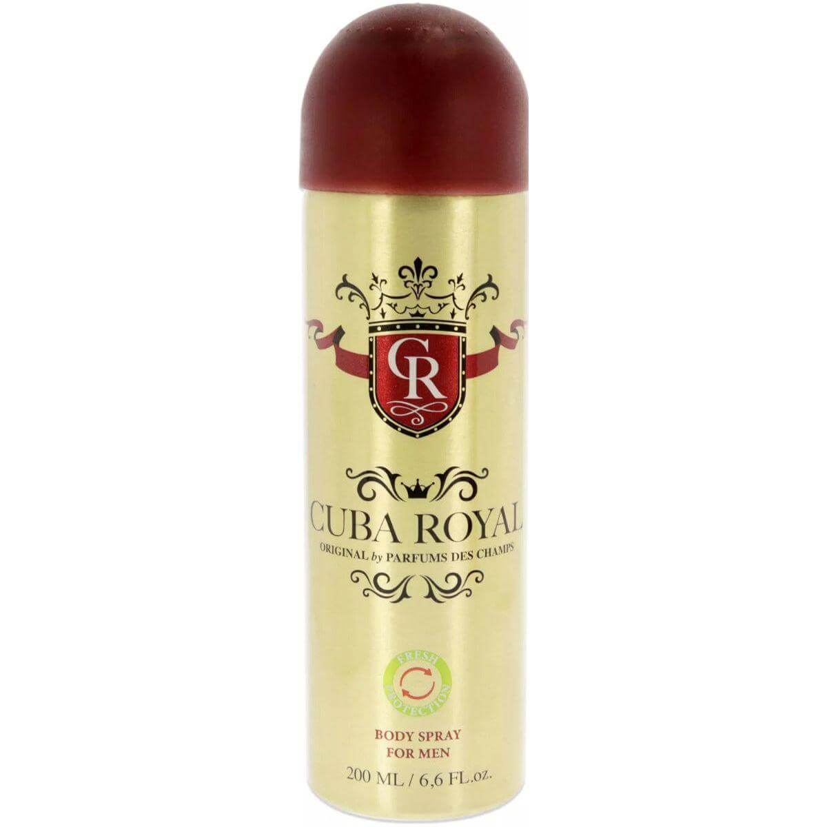 Cuba Royal by Cuba body spray for men 6.6 oz New