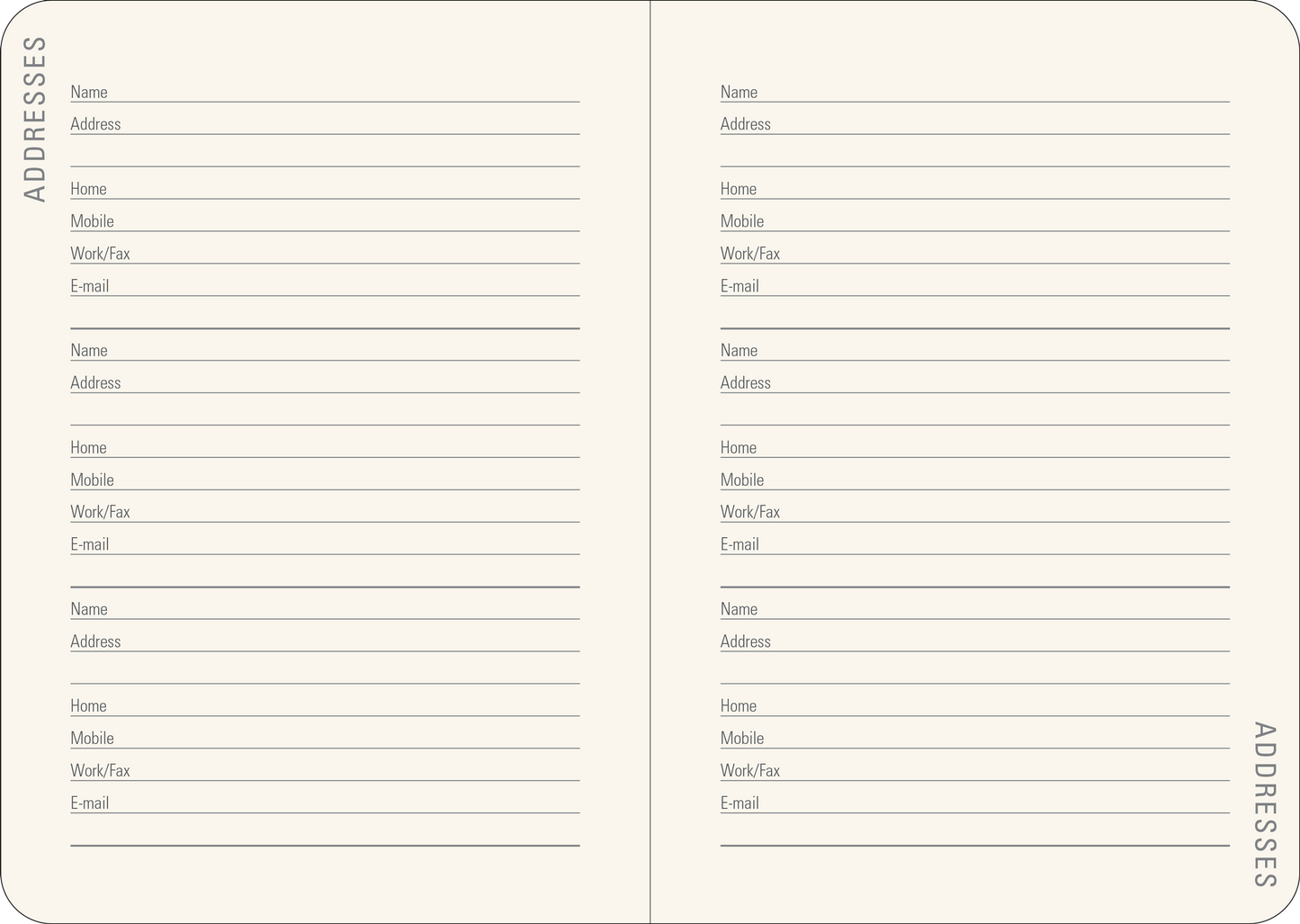 2026 Mushrooms Weekly Planner