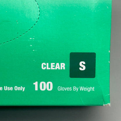 PROWORKS Protective Wear Powder Free Vinyl Disposable Gloves (100ct) Size S