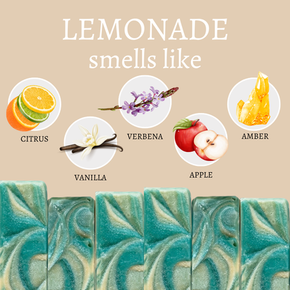 Lemonade Vegan Handmade Bar Soap