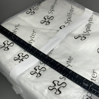 SPILFYTER OS-100 16”x18” Oil Only Absorbent Pads Pack of 100 White