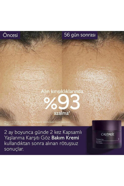 Caudalie Premier Cru The Cream 2025 - Luxury Moisturizing Cream for Anti-Aging & Hydration
