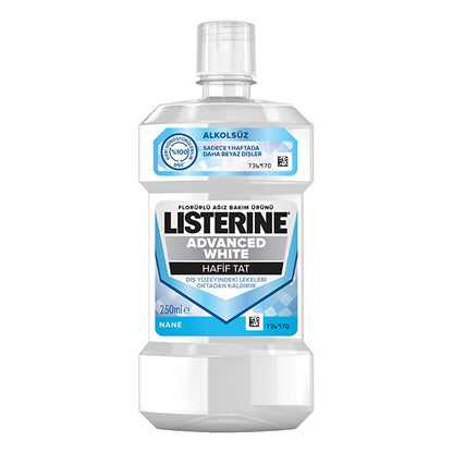 Listerine Mouthwash Advanced White 8.5 Fl Oz - Stain Removal | Whitening