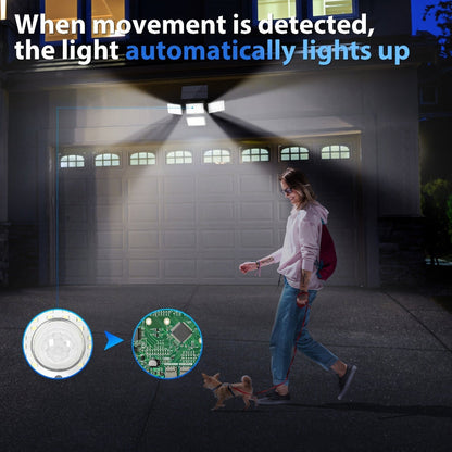 Moktan Sabai - Bright Solar Lights w/ Remote & Motion Sensor 2/4 Pack