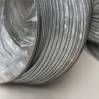 6-PACK! FLEX DUCT 8" x 25' Clear for HVAC C825 (New)