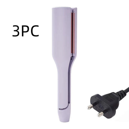 Hair Curling Iron 32mm Deep Wave Hair Curler 4 Temperature Adjustable Fast Heating Crimping Iron Styler Wand For All Hair Style