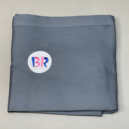 BASKIN ROBBINS 4-PACK! Uniform Waist Apron One Size Grey (New)