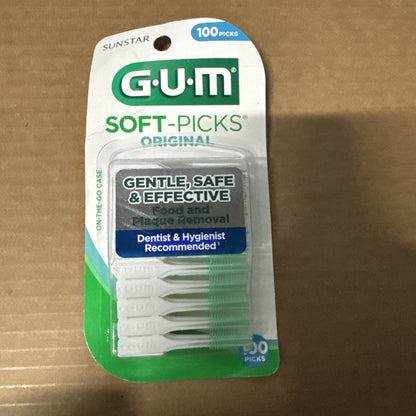 GUM Soft-Picks Original Dental Picks, 100 Count