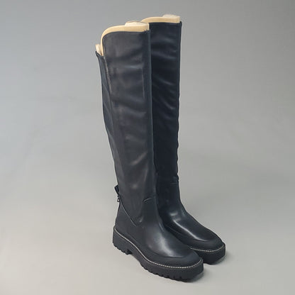 Sam Edelman Lerue Nappa Black Tall Boots Women’s 9.5 M H8522L1001 New