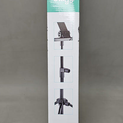 STAGG Economy Foldable Music Stand MUSQ2 Black (New)