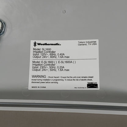 WEATHERMATIC SmartLink 16 Station Indoor/Outdoor Controller M1NA Aircard SL1616 Bundle (New)