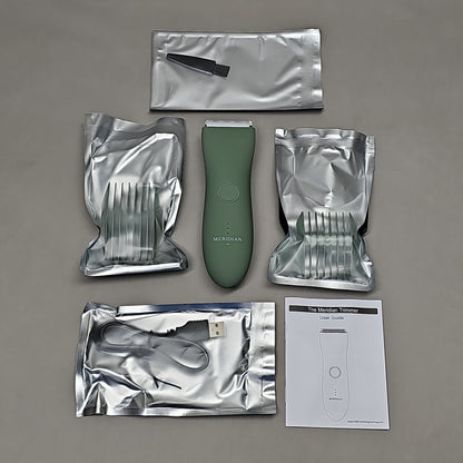 MERIDIAN The Trimmer Fresh Below The Belt Men's Hair Trimmer Sage M2B (New)