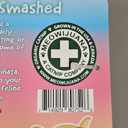 SMARTER PAW Meowijuana Organic Catnip Toy Get Smashed Llama Party Pinata Cat Toy (New)
