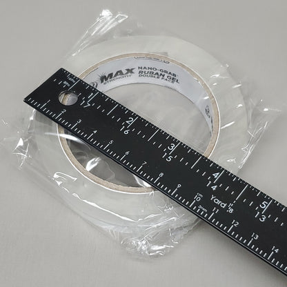 SHURTAPE Duck Max Strength Nano-Grab Double Sided Gel Tape .49"X5' 2mm Gauge (New)