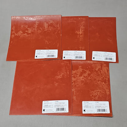 KEENEY Plumb Pak Rubber Packing Sheet 5-Pk 6 x 6 x 1/16" PP25546 (New)