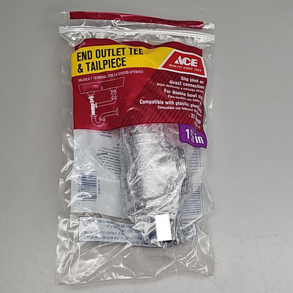 ACE End Outlet Tee & Tailpiece 5-PK 1.5" AH20217 49249 (New)