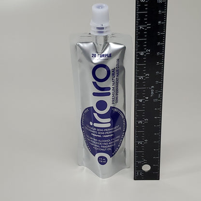 IROIRO 12 PK! Premium Natural 20-Purple Semi Permanent Hair Color 4 fl oz (New)