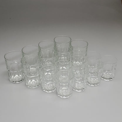 BOSTON GLASSWARE 16PK! 8pc 9.8 oz & 8pc 16 oz 1701446 (New)