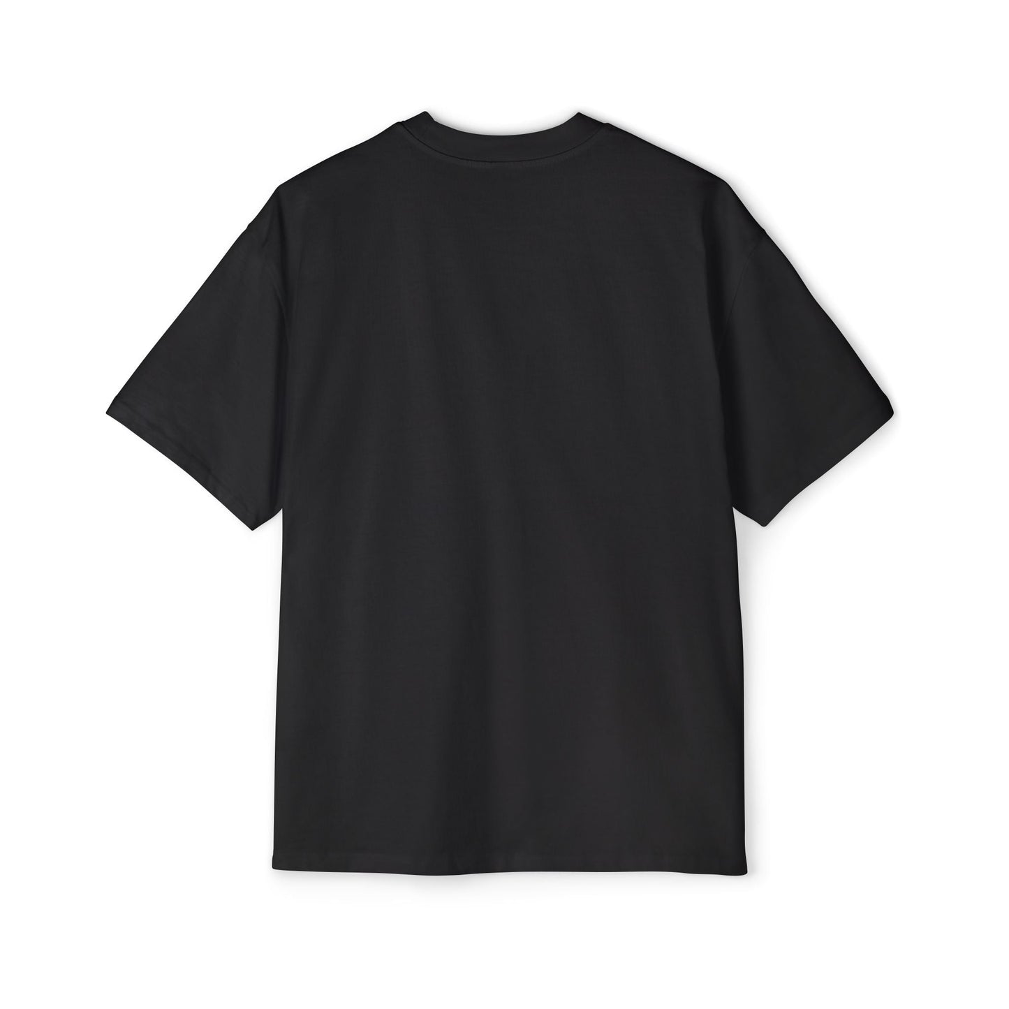 Aftrz Classics Heavy Oversized Short Sleeve T-Shirt - Black with Tan Logo