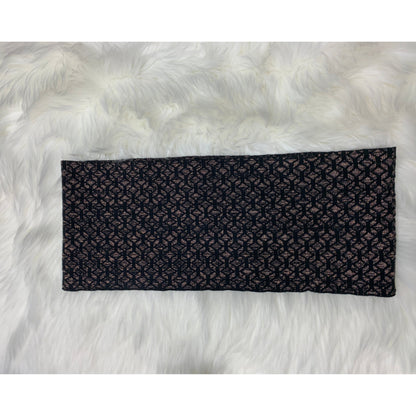 Echo Multicolor Border Metallic Scarf