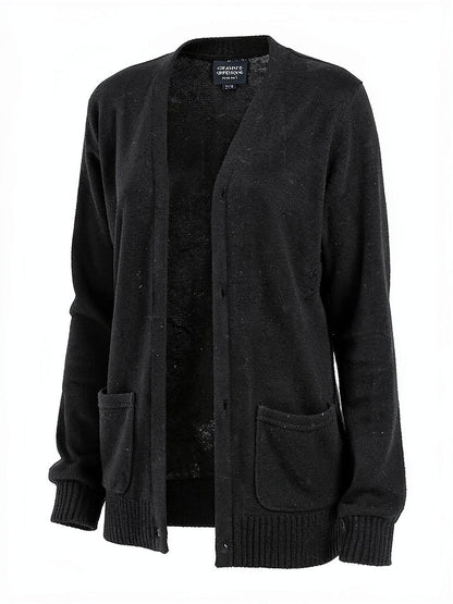 Velvet by Graham & Spencer Long Open-Front Cardigan, Size Small