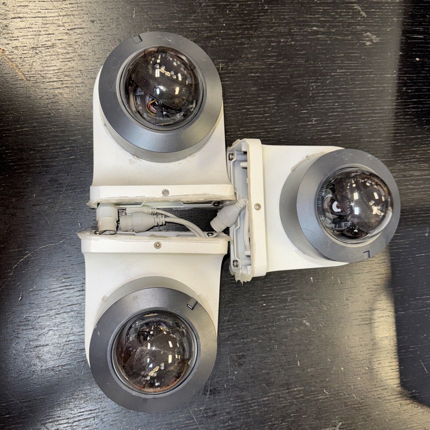 Alarm.com Infrared Cameras with Bases & Covers, Lot of 3