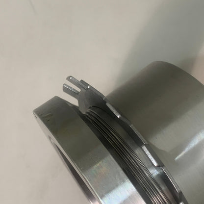 FAG BEARING H322 Adapter Sleeve 100mm Shaft & Lock Nut & Washer Bearings H322 (New)