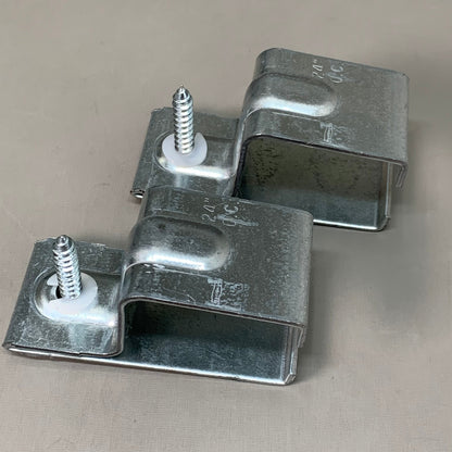 NATIONAL HARDWARE (2-PACK!) Box Rail Bracket Galvanized Finish 5" x 2" N104-349