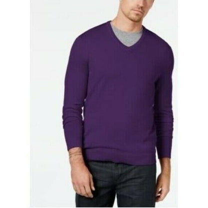 Alfani Mens V-Neck Sweater