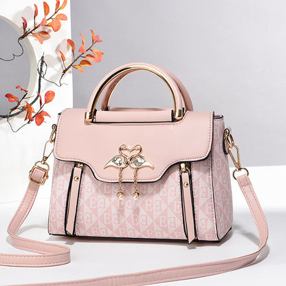 Womens Stylish Versatile Tote Shoulder And Crossbody Bag